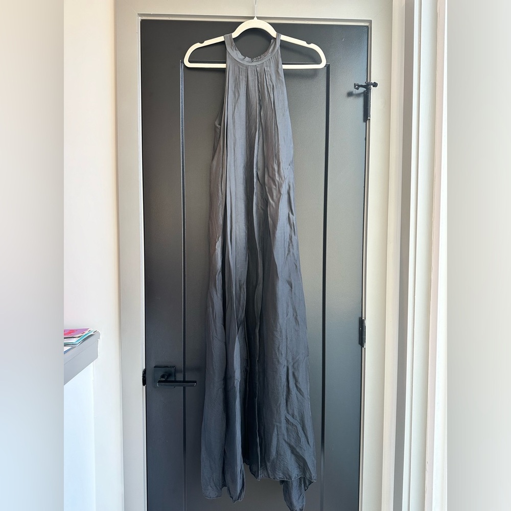 Ombré halter neck maxi dress. Size M.